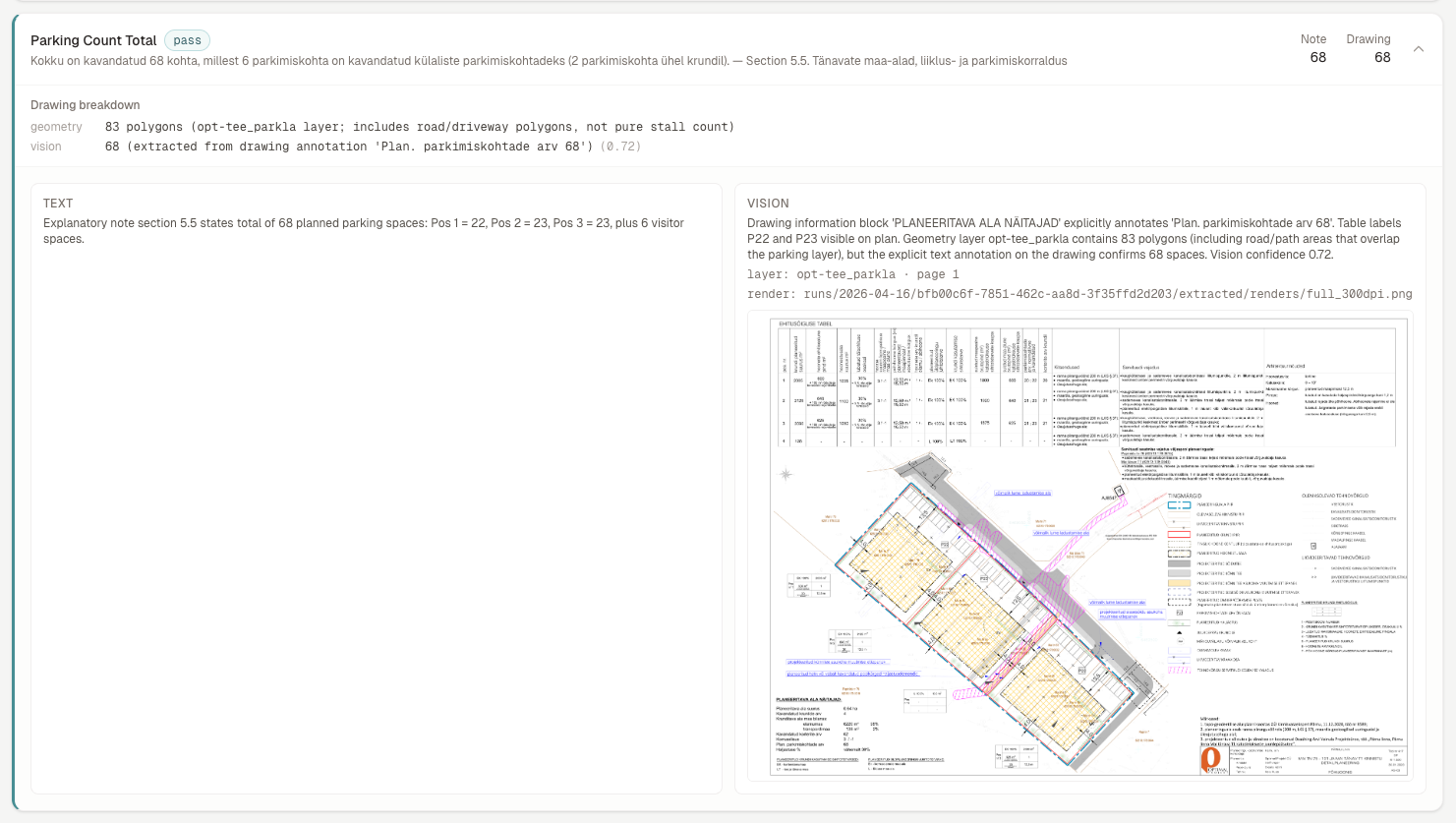 Construction PDF Validator — Agentic Cross-Referencing for Municipal Plan Review screenshot 3